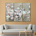 Garden Whisper 100% Hand Painted Wall Painting (With Golden Outer Floater Frame frame)